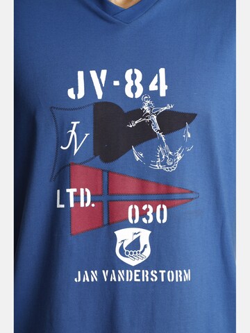 Jan Vanderstorm Pyjama kort ' Bengt ' in Blauw