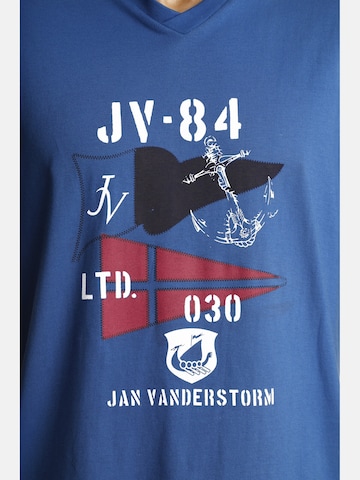 Jan Vanderstorm Short Pajamas ' Bengt ' in Blue