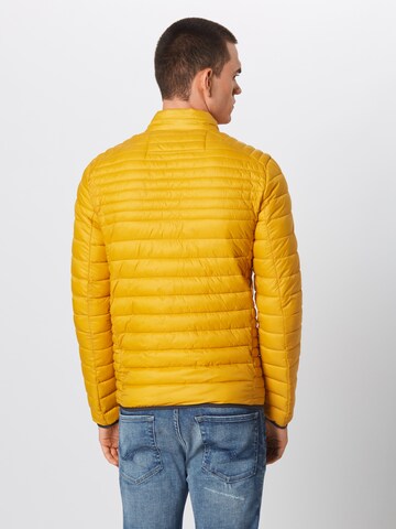 Coupe regular Veste mi-saison 'Amare' INDICODE JEANS en jaune : derrière