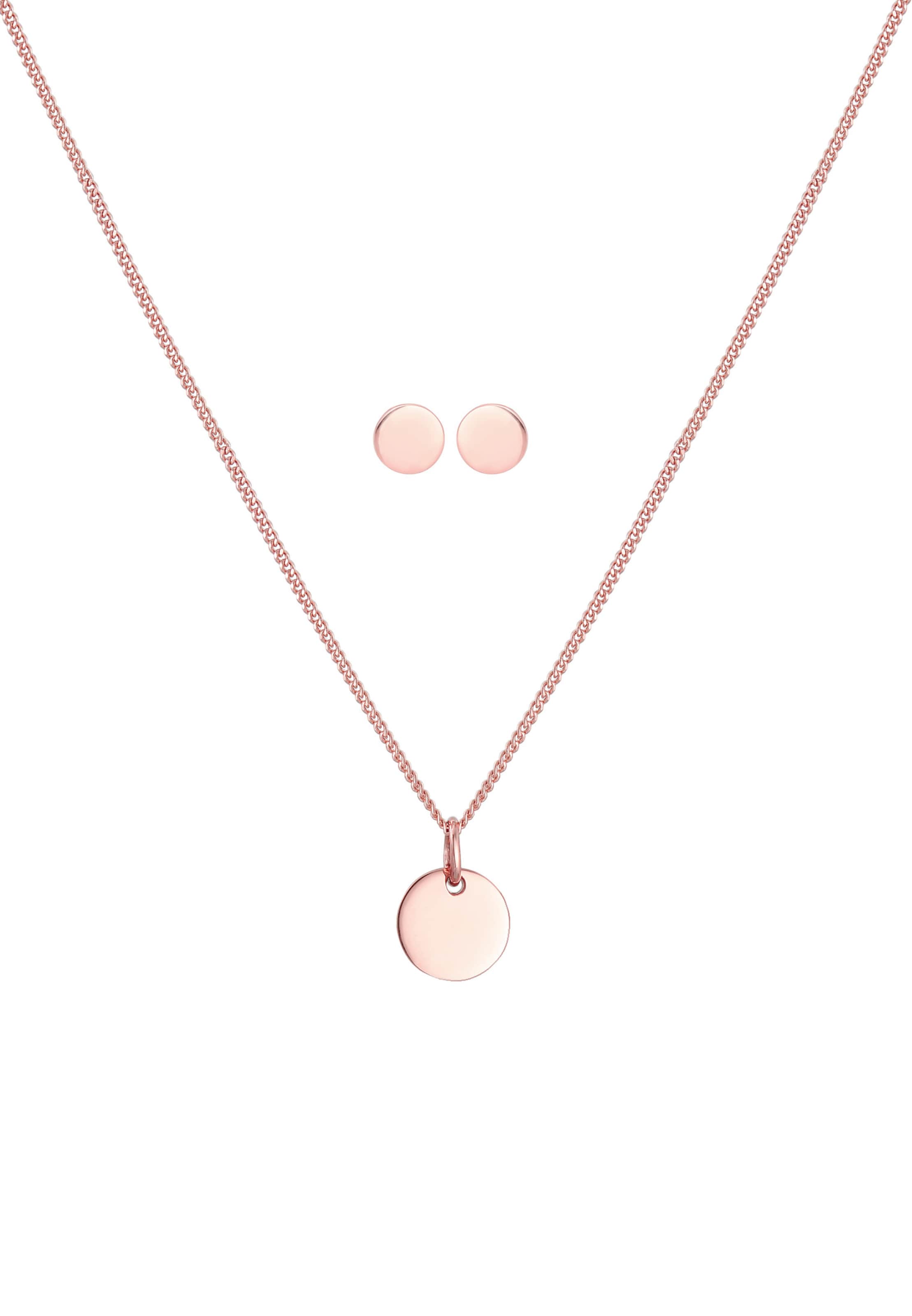 ELLI Schmuckset 'Geo' in Gold