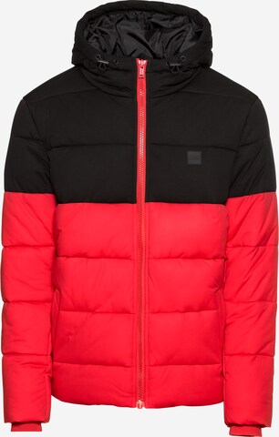 Veste d’hiver Urban Classics en rouge : devant