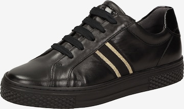 SIOUX Sneakers laag in Zwart: voorkant