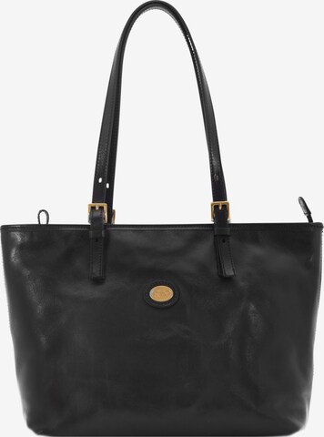 The Bridge Story Donna Shopper Tasche Leder 32 cm in Schwarz: predná strana