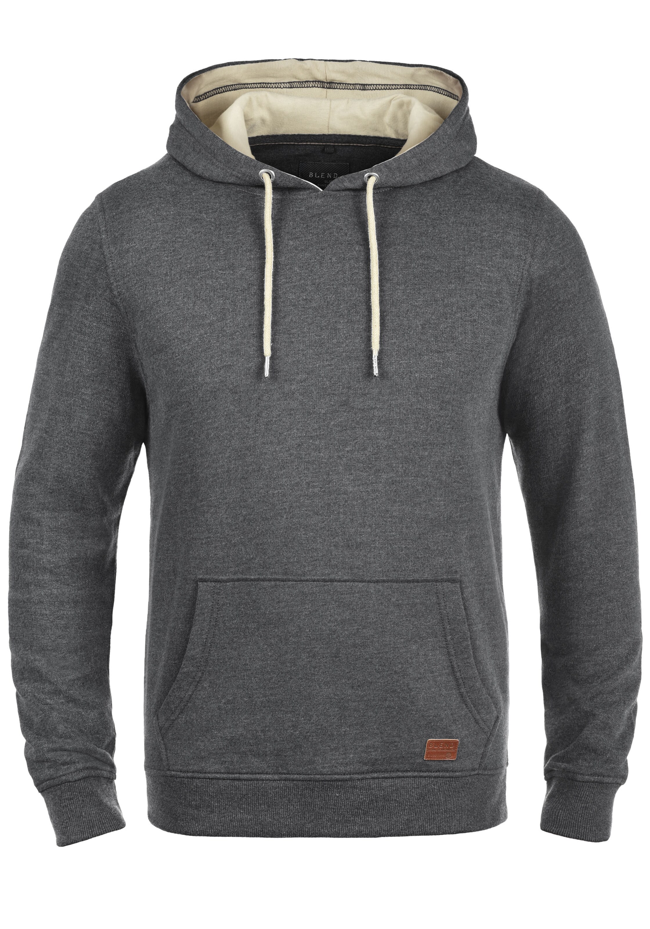 BLEND - Sweatshirt 'Suker' em cinzento: frente