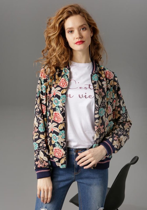 Aniston CASUAL Between-Season Jacket in Mixed Colors