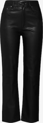 EDITED Boot cut Trousers 'Maresa' in Black: front