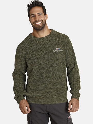 Jan Vanderstorm Sweater 'Beetu' in Green: front