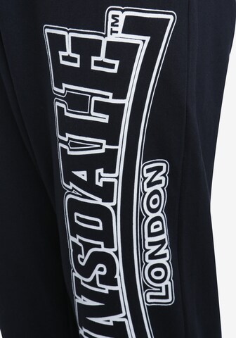 LONSDALE Tapered Pants 'Marldon' in Black