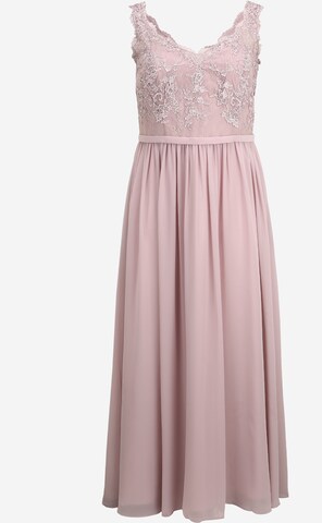 My Mascara Curves Evening Dress 'SCALLOP LACE' in Pink