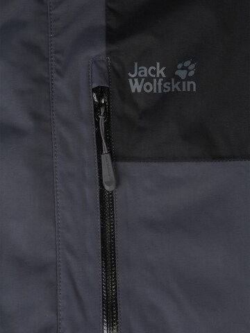 JACK WOLFSKIN Zunanja jakna 'Jasper Flex' | siva barva