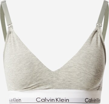 Calvin Klein Underwear Nursing bra in Grey: front