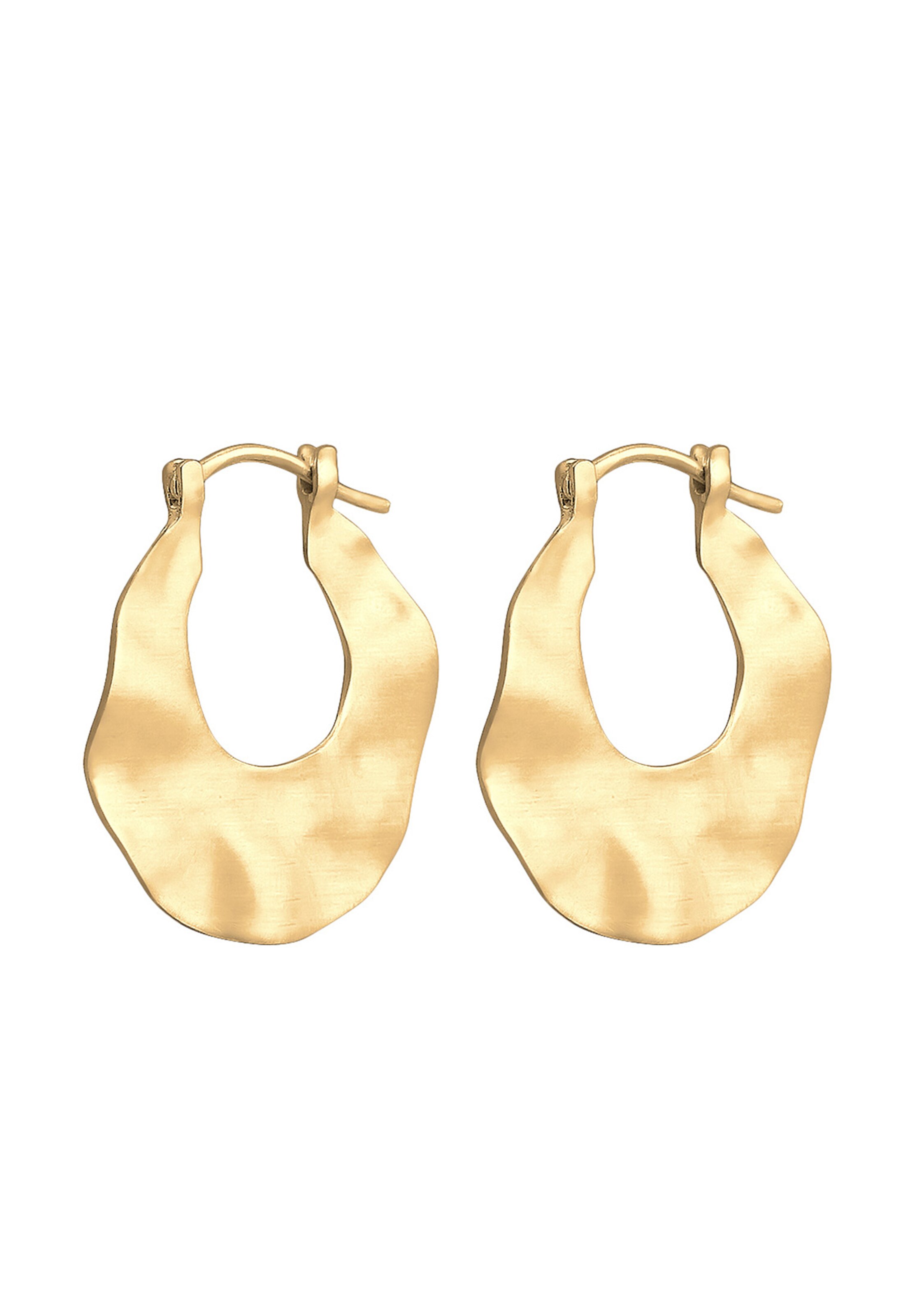 ELLI Earrings in Gold: front