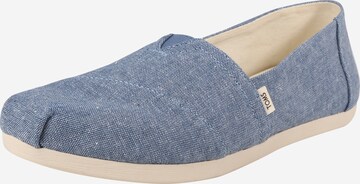 TOMS Espadrilles 'ALPARGATA' in Blauw: voorkant