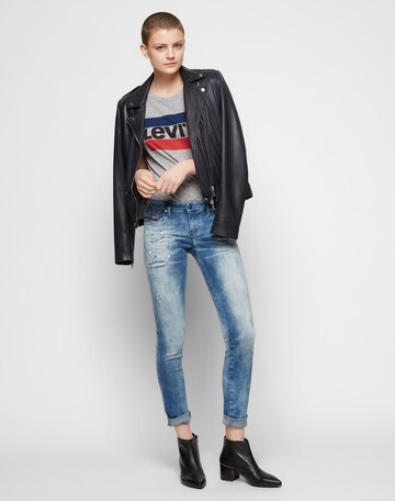 LEVI'S ®Majica 'The Perfect Tee' - siva boja