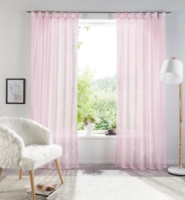 MY HOME Curtains & Drapes in Pink
