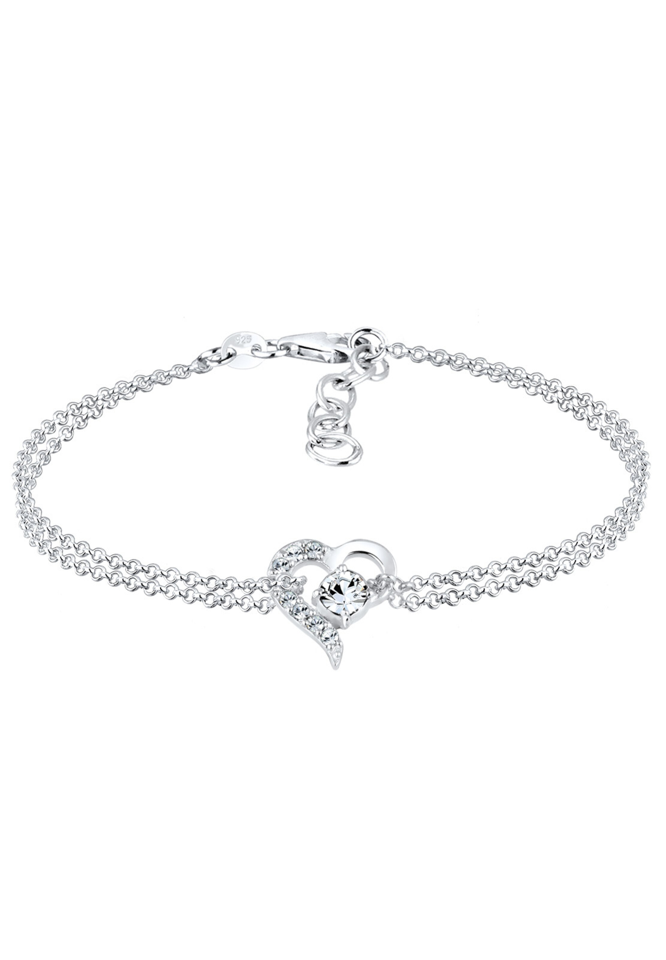 Bracelet 'Herz' ELLI en argent : devant