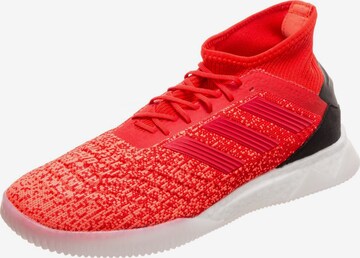 Chaussure de foot 'Predator 19.1 Trainers Street' ADIDAS PERFORMANCE en rouge : devant