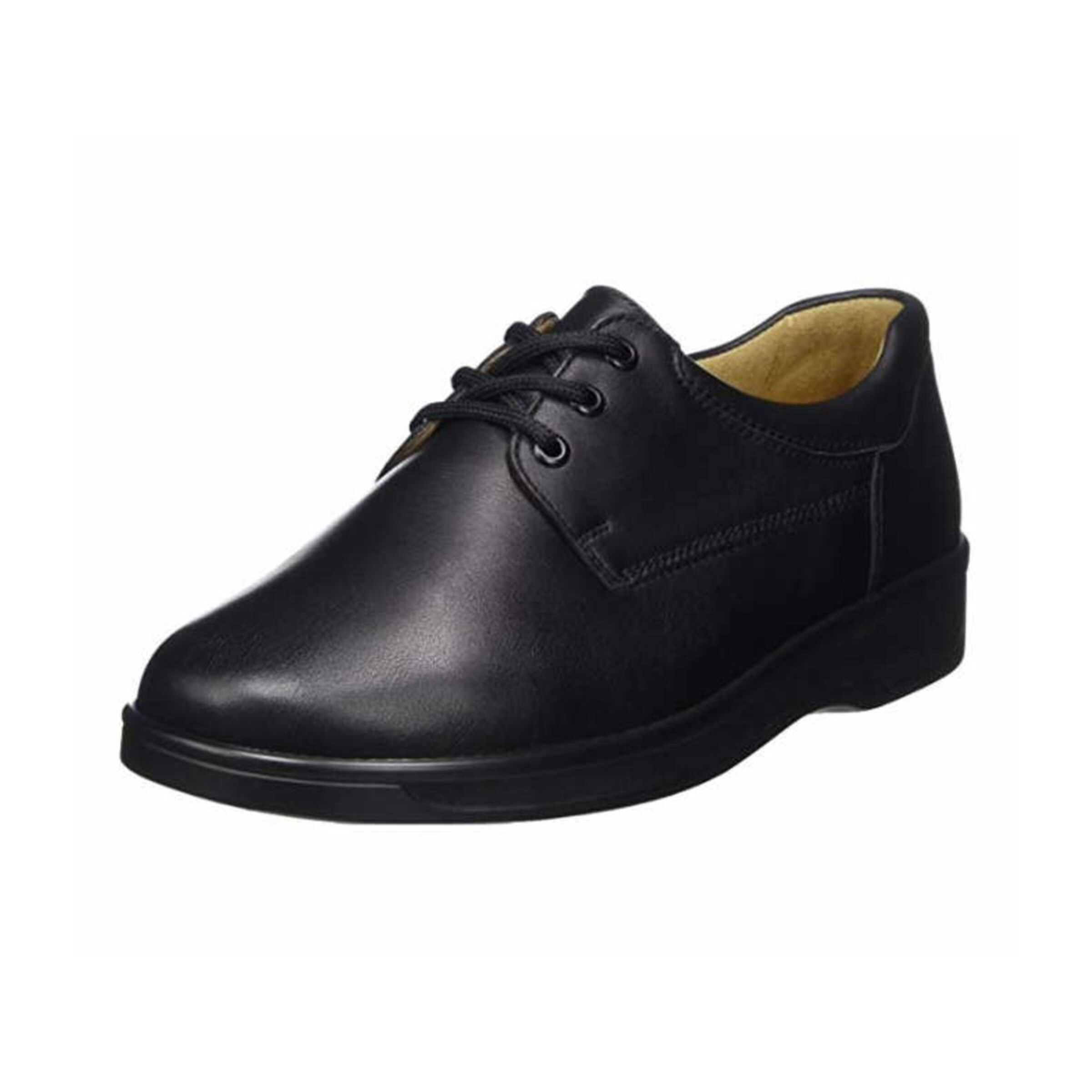 Ganter Lace-Up Shoes in Black: front