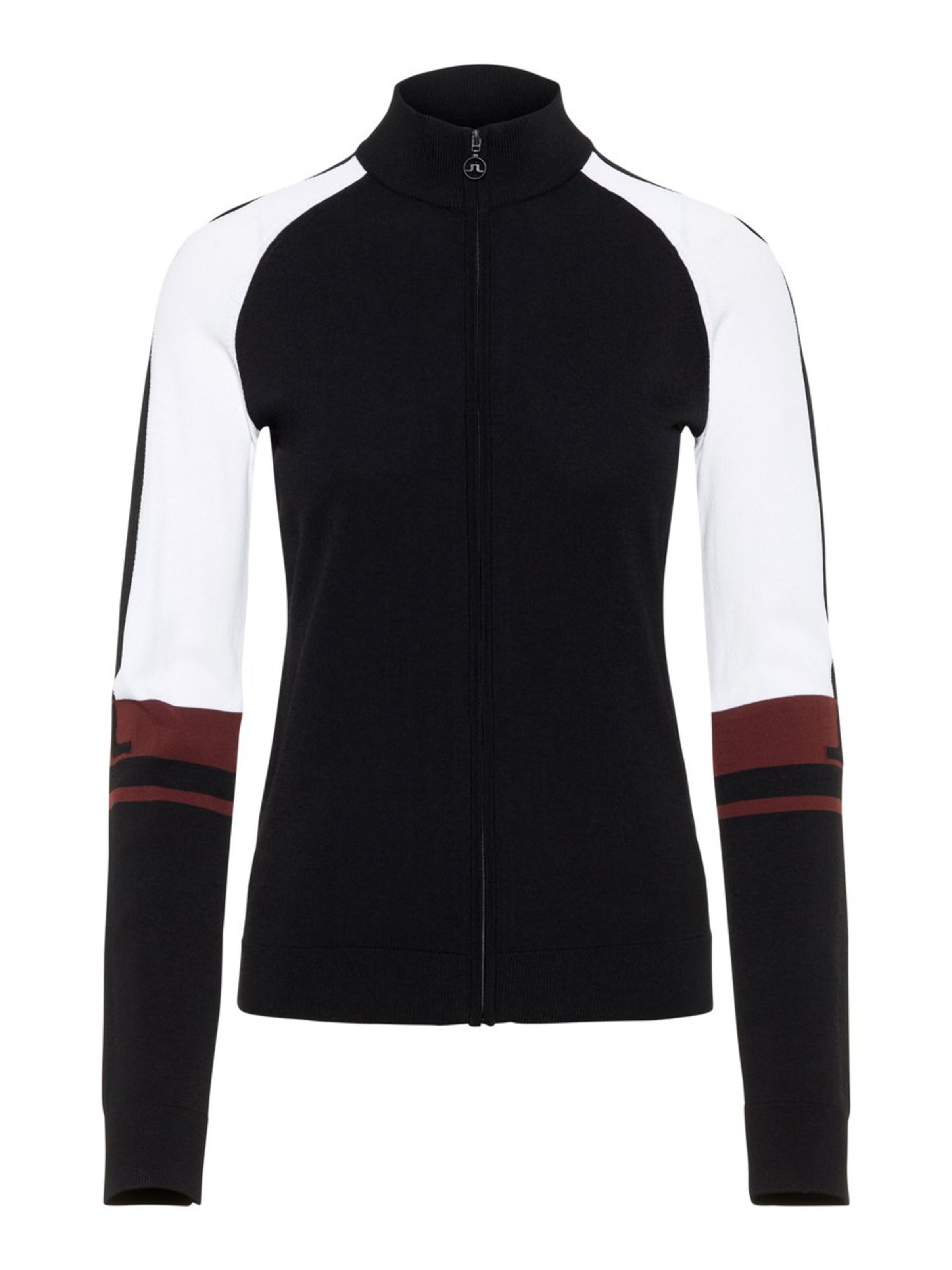 J.Lindeberg - Gebreid vest 'Sanne' in de kleur Zwart