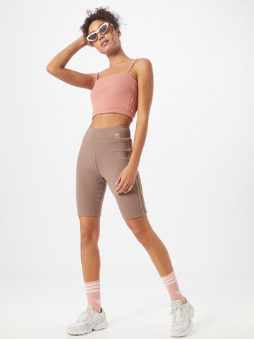 Skinny Leggings ADIDAS ORIGINALS en marron