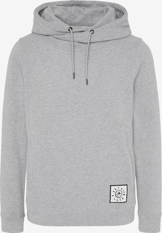 CHIEMSEE - Regular Fit Sweatshirt em cinzento: frente