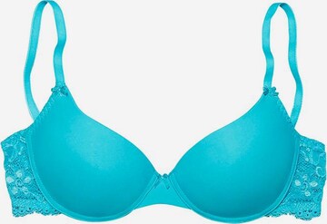 NUANCE T-shirt Bra in Blue: front