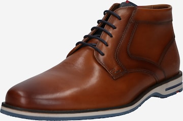 LLOYD Lace-Up Boots 'Dean' in Brown: front