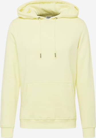 Urban Classics Sweatshirt in Yellow: front