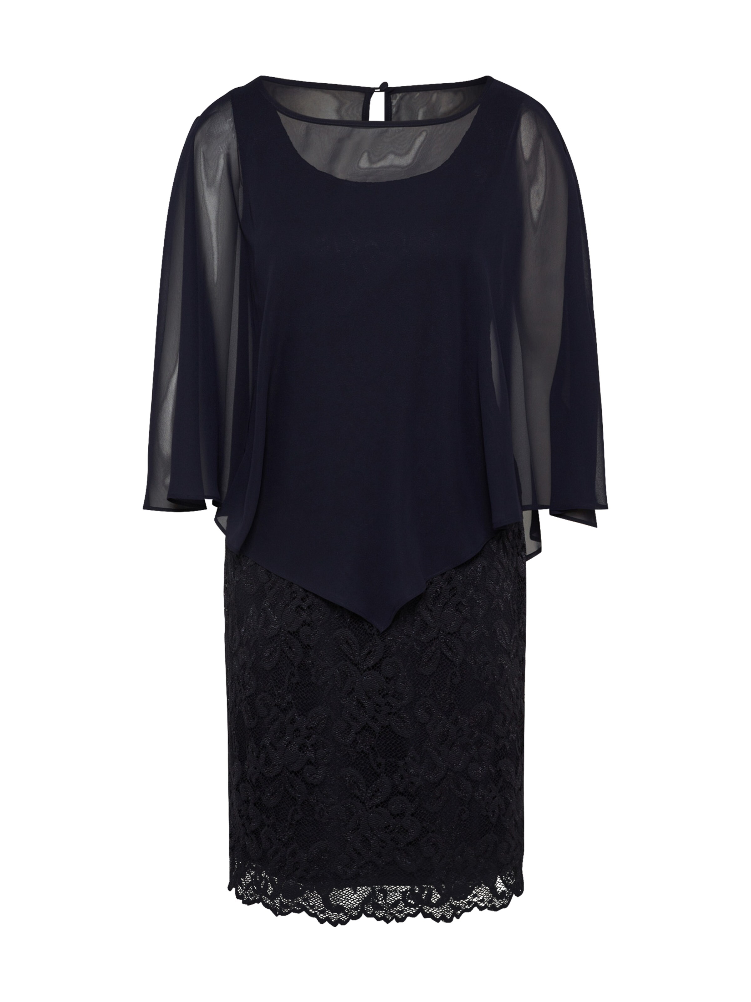 Abito da cocktail di Vera Mont in blu: frontale