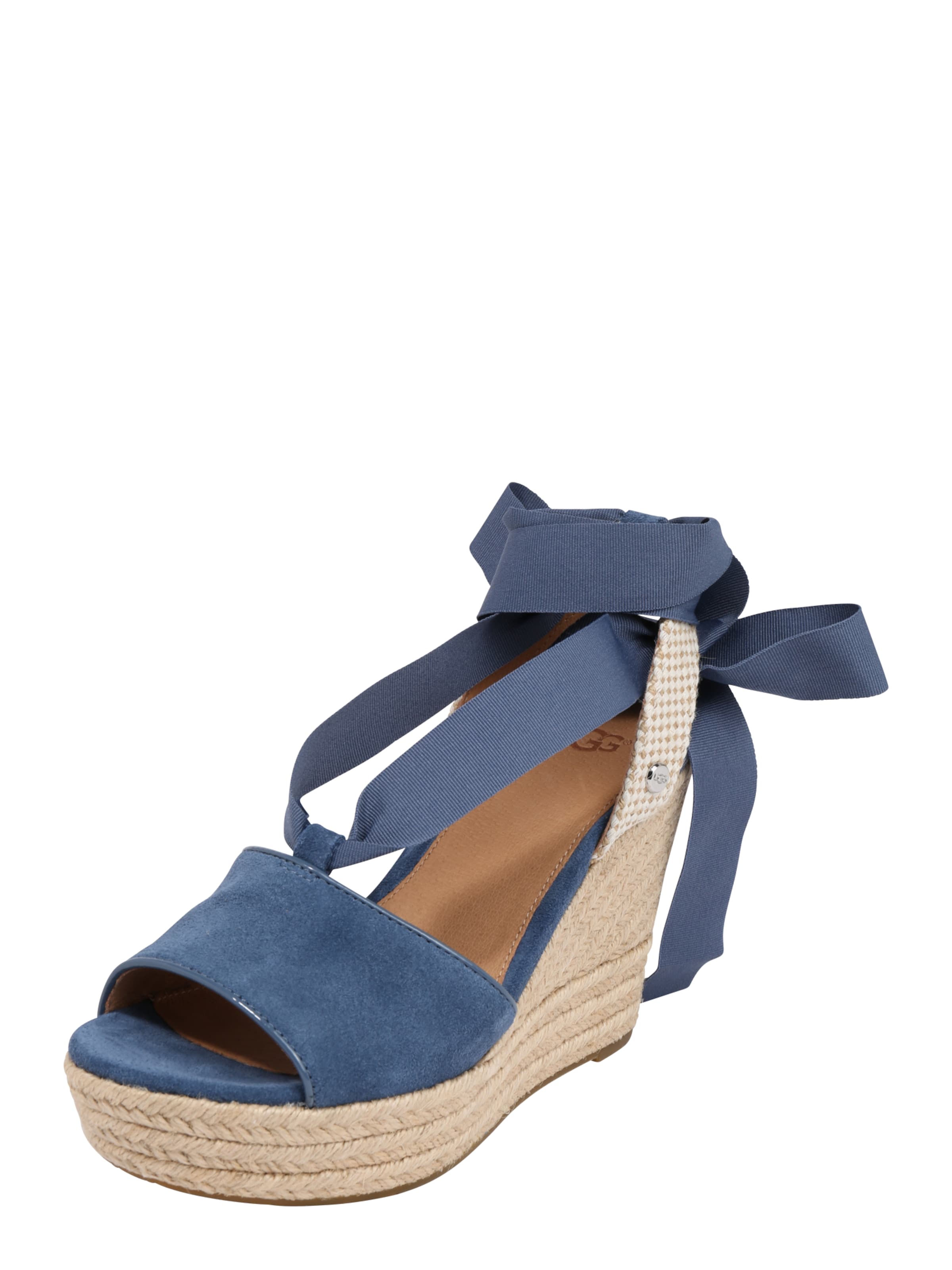 UGG - Sandaal 'Shiloh' in de kleur Royal blue/koningsblauw