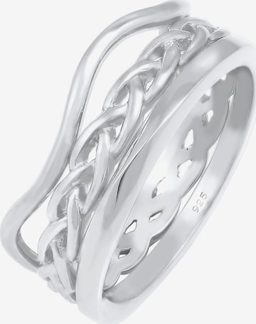 ELLI Ring in Silver: front