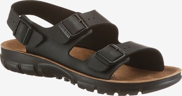 BIRKENSTOCK Sandale 'Kano' in Schwarz