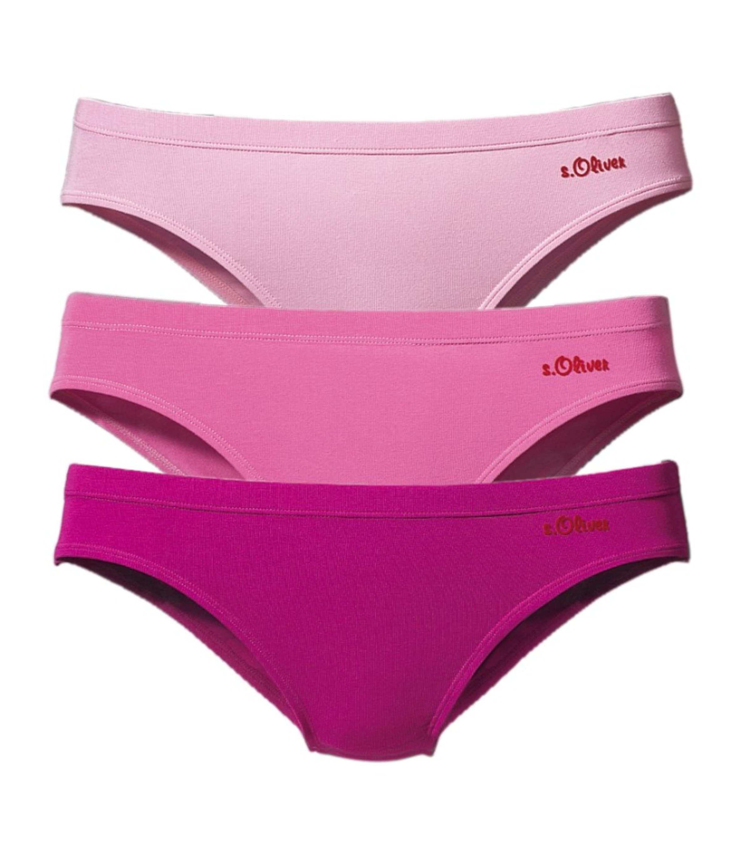 Slip s.Oliver en rose : devant