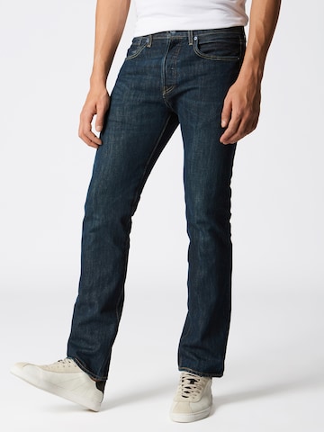LEVI'S ® Regular Jeans '501' in Blauw: voorkant