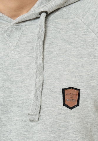 INDICODE JEANS Sweatshirt 'Litcham' in Grijs