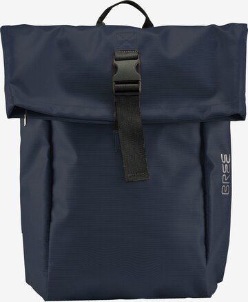 BREE Backpack 'Punch 93' in Blue: front