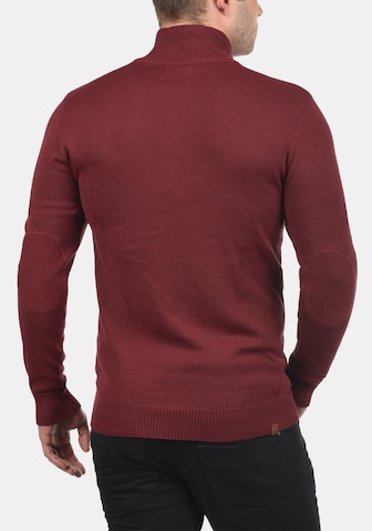 BLEND Gebreid vest 'Norman' in Rood