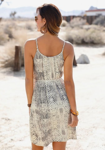 LASCANA - Vestido de playa en beige