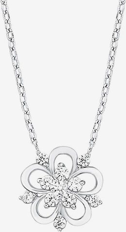AMOR Necklace 'Blume' in Silver: front