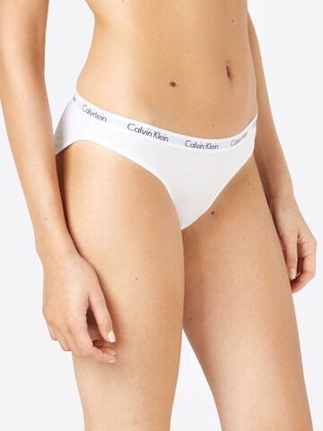 Calvin Klein Underwear - Cueca 'Carousel' em branco: frente