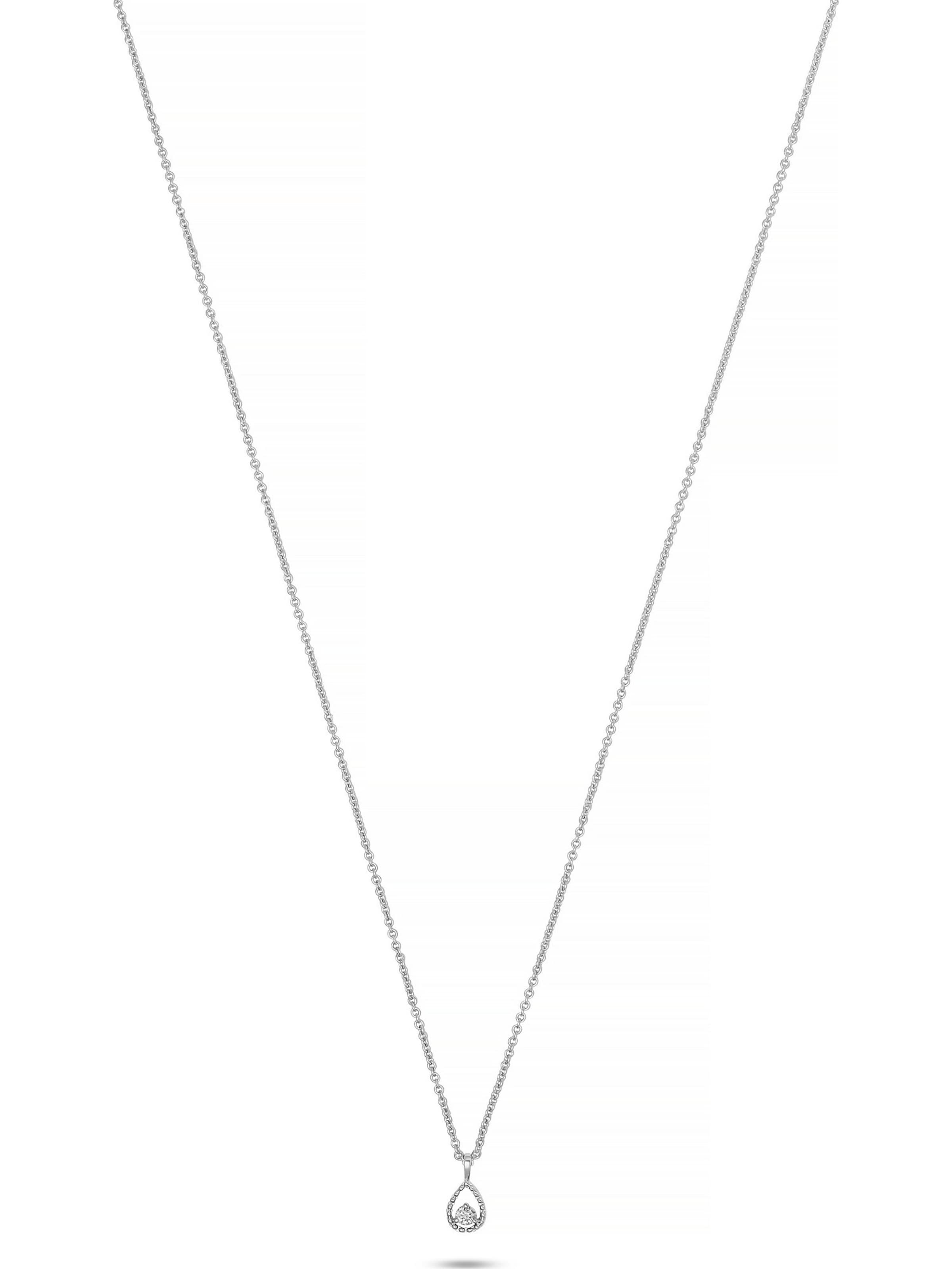 CHRIST Necklace in Silver: front