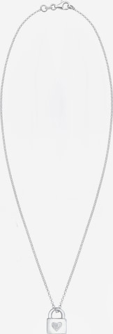 ELLI Necklace 'Schloss' in Silver: front