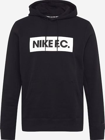 NIKE Athletic Sweatshirt in Black: front