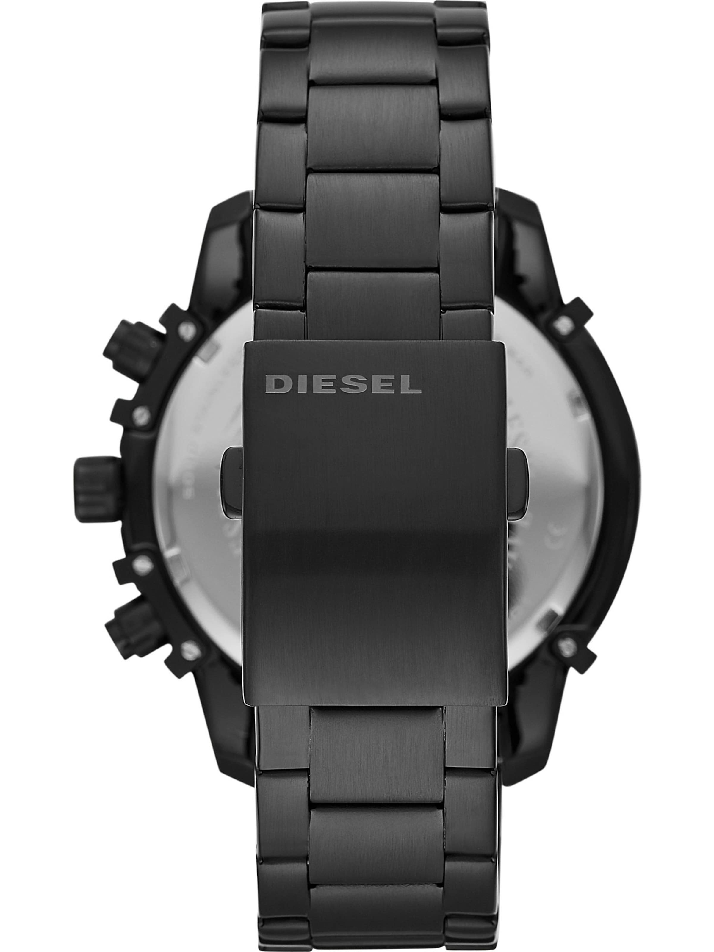 DIESEL Zegarek analogowy 'GRIFFED' w kolorze czarny