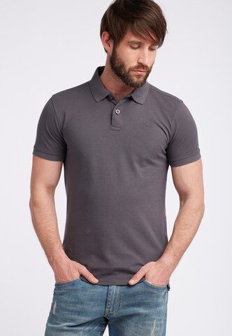 Petrol Industries Poloshirt 'Essential' in Grau: Vorderseite