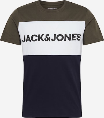 T-Shirt JACK & JONES en bleu : devant