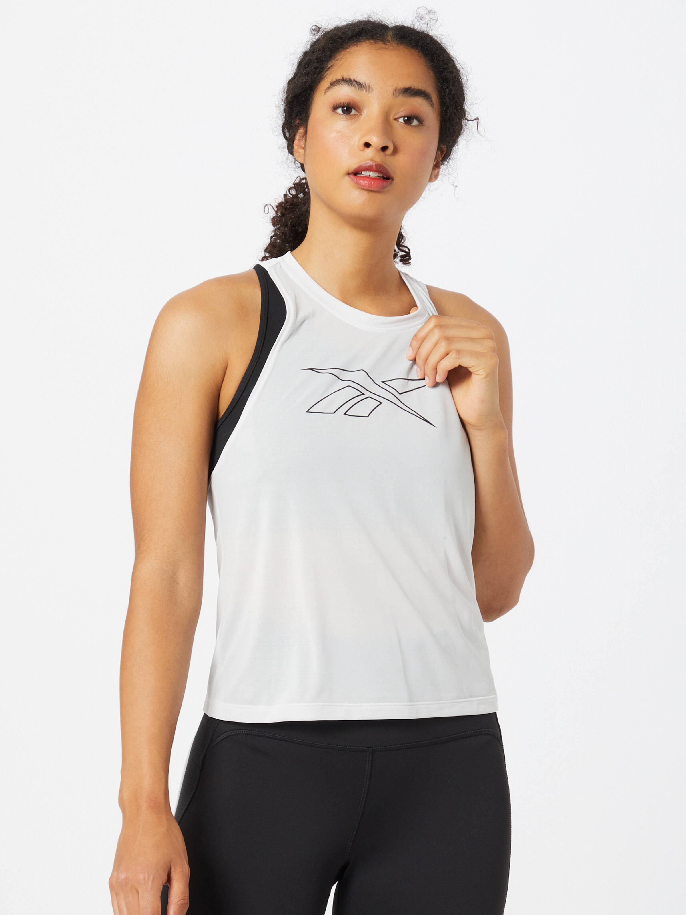 REEBOK Sport-Top in Weiß | ABOUT YOU
