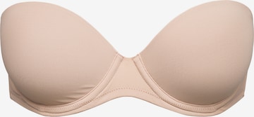 Calvin Klein Underwear Balkonetová podprsenka Podprsenka – béžová: přední strana