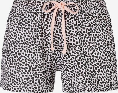 Pantaloncini da pigiama 'Dreams' VIVANCE di colore rosa chiaro / nero / bianco, Visualizzazione prodotti