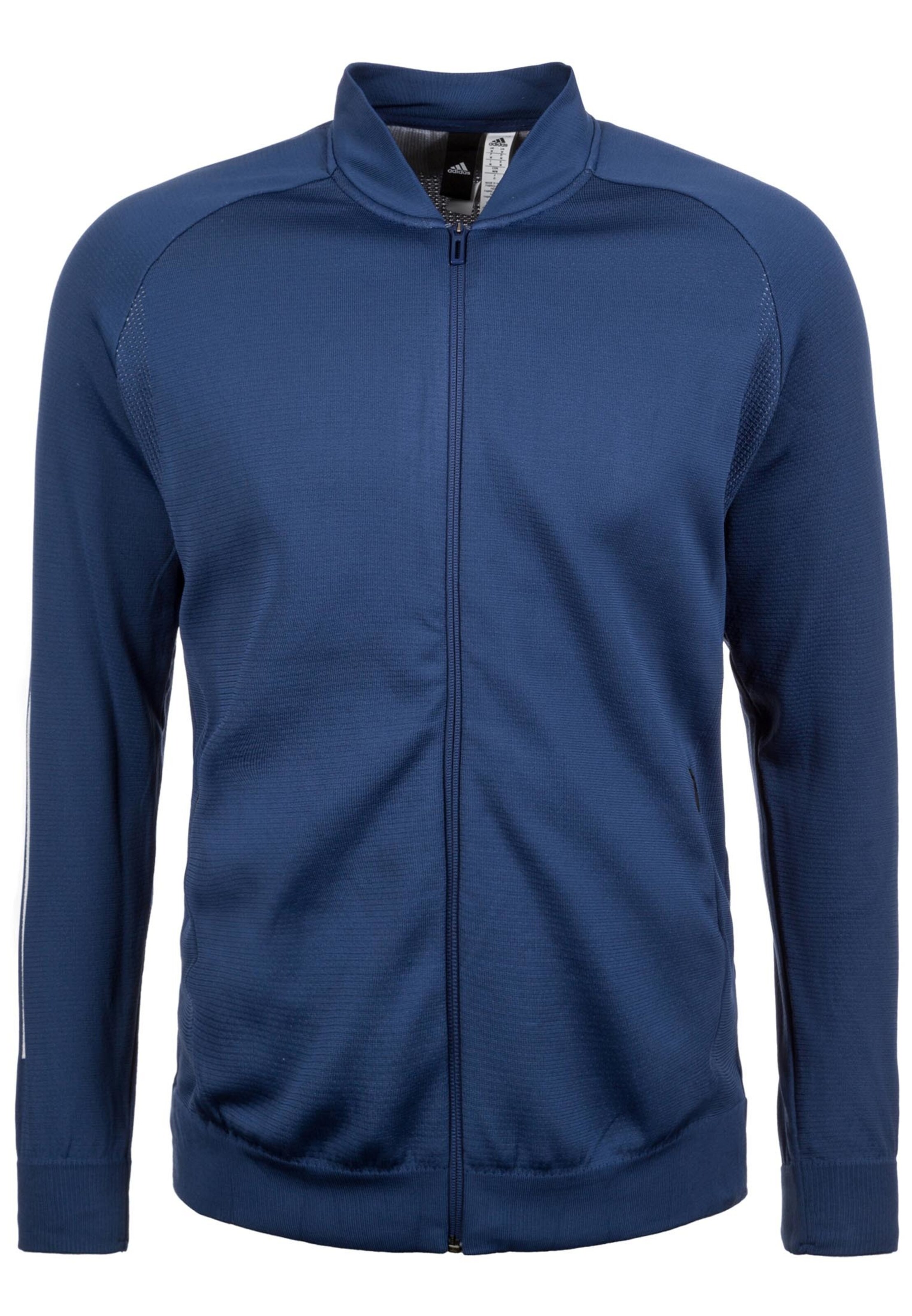 ADIDAS PERFORMANCE - Sportjas 'ID Knit' in de kleur Blauw